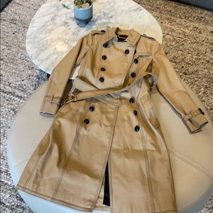 Burberry Cotton Garbardine Trench Jacket